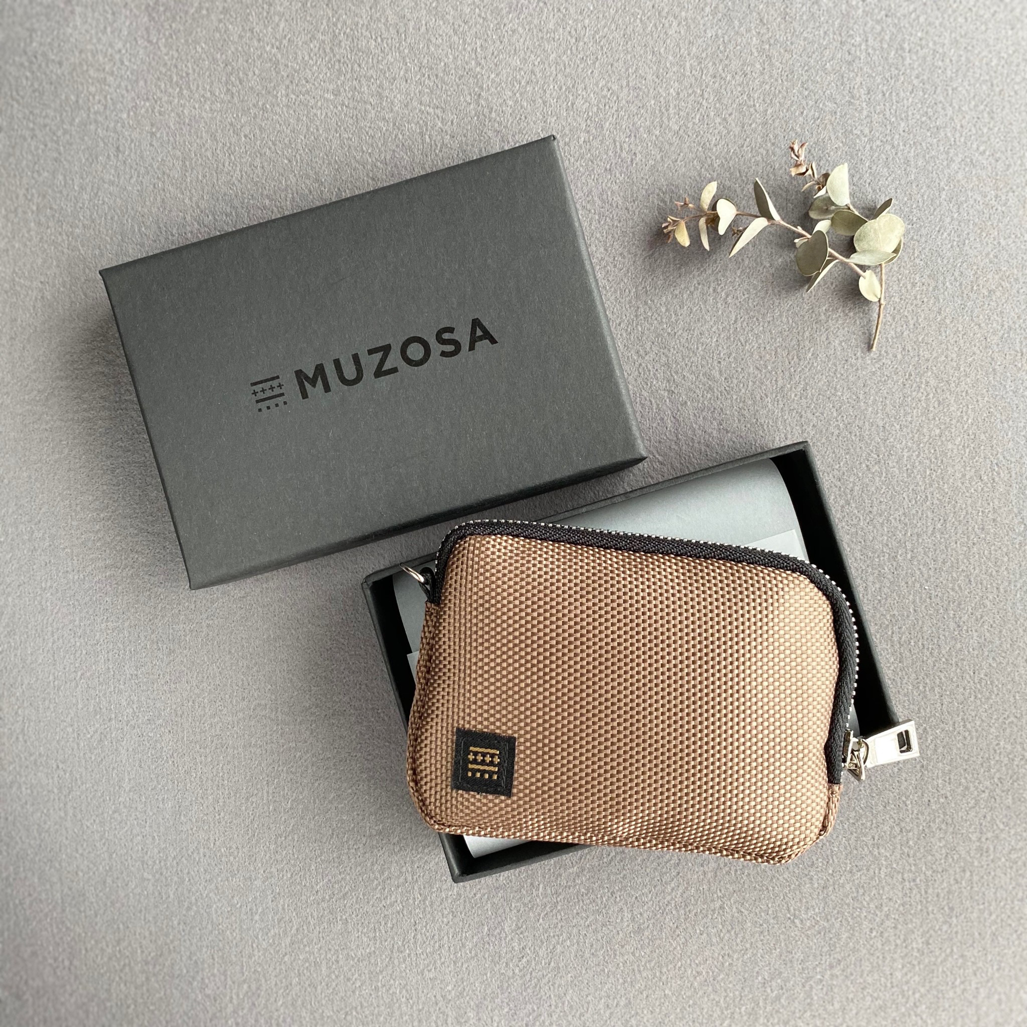 【財布＆鍵＆エコバッグ】「MUZOSA & NYLON ULTRALIGHT BAG」◆ミニマリスト、キャンプ
