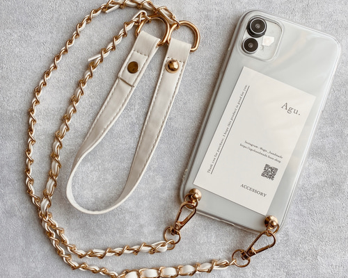 スマホショルダー マルチショルダー バッグチェーン 全機種対応