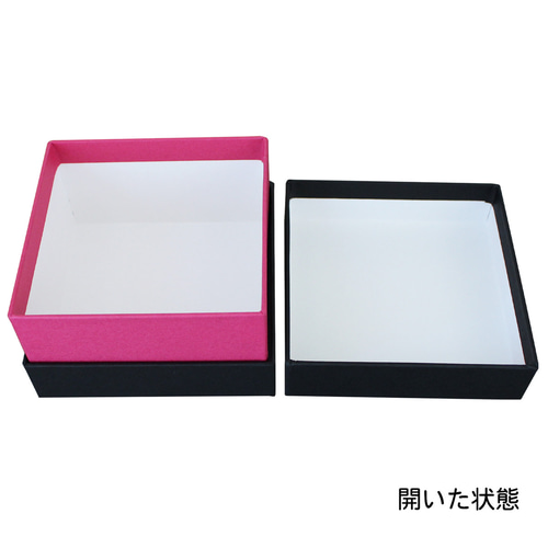 中箱の色が選べる☆ ギフトボックス インロー (9.5×9.5×H5.5cm
