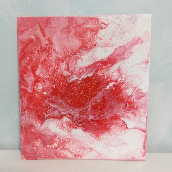 フルイドアート ポーリングアート 抽象画 現代アート モダンアート