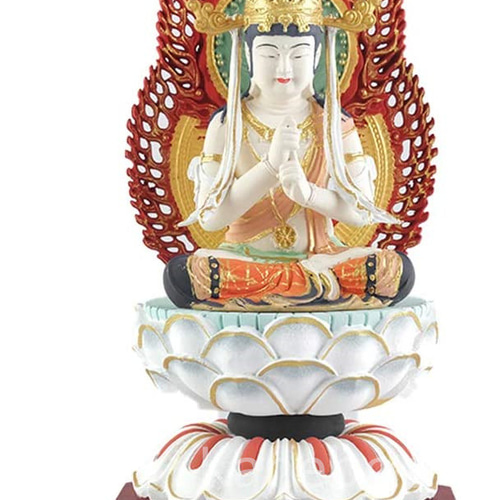 手心仏系 木彫り 大日如来 真言宗 仏壇仏像 未年・申年 守り本尊(極