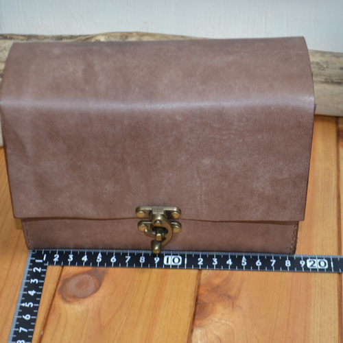 文庫本が入るポーチ マヤレザー素材 その他ケース FT.craft 通販