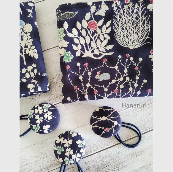 ゆうちゃん☆様 F ミナペルホネン ハンドメイド 手拭 ハンカチ ゆう