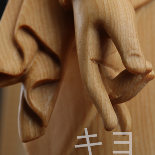 【修縁堂】天然の木 西方三聖 観世音 阿弥陀如来 勢至菩薩   仏教工芸品 Amazon｜〔mikan〕 阿弥陀三尊 西方三聖 立像 阿弥陀如来 観音