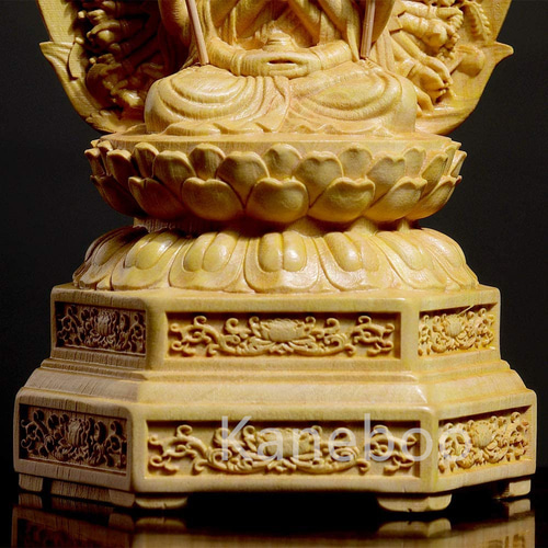 みかさのみずページ観音様法相仏眼天珠 蓮華台座 9-34 46841mm-