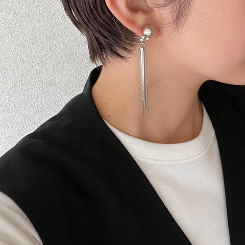 ロング ピアス シルバー ピアス(その他) Lucas accessory 通販 ロング ピアス シルバー ピアス(その他) Lucas accessory 通販