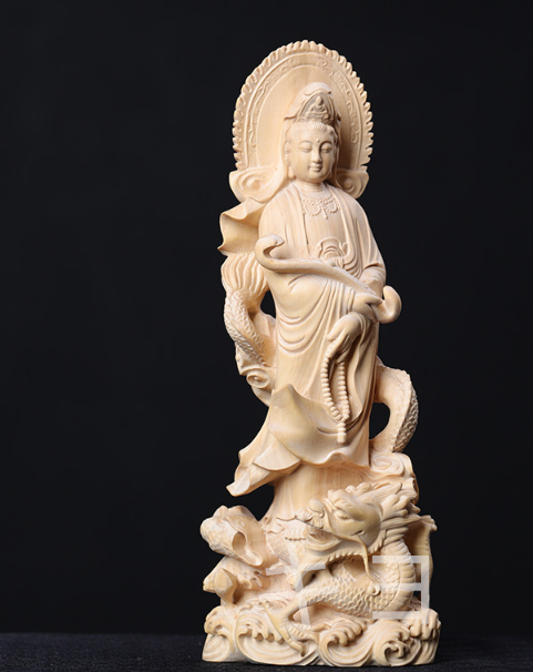 宮沢】 精密細工 観世音菩薩 仏教工芸品 仏壇仏像 木工細工 宮沢】 精密細工 観世音菩薩 仏教工芸品 仏壇仏像 木工細工
