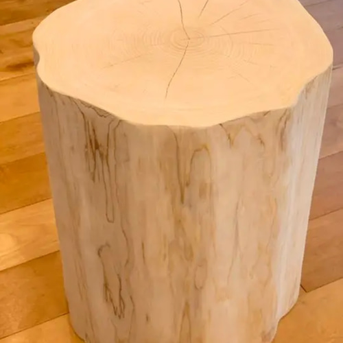 檜 丸太 椅子 スツール No.1372 丸太