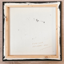 FLOW NOIR - インテリア　アート　絵画　シンプル　ナチュラル　北欧モダン　おしゃれ　グレー　白　黒　モノクロ 12枚目の画像