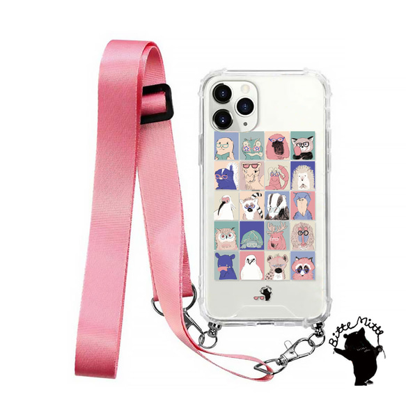 スマホショルダー スマホケース ネックストラップ iphone16 iphone16e