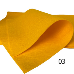 イエロー フェルト生地 30cm RN-32 10本入り イエロー フェルト生地 30cm RN-32 10本入り