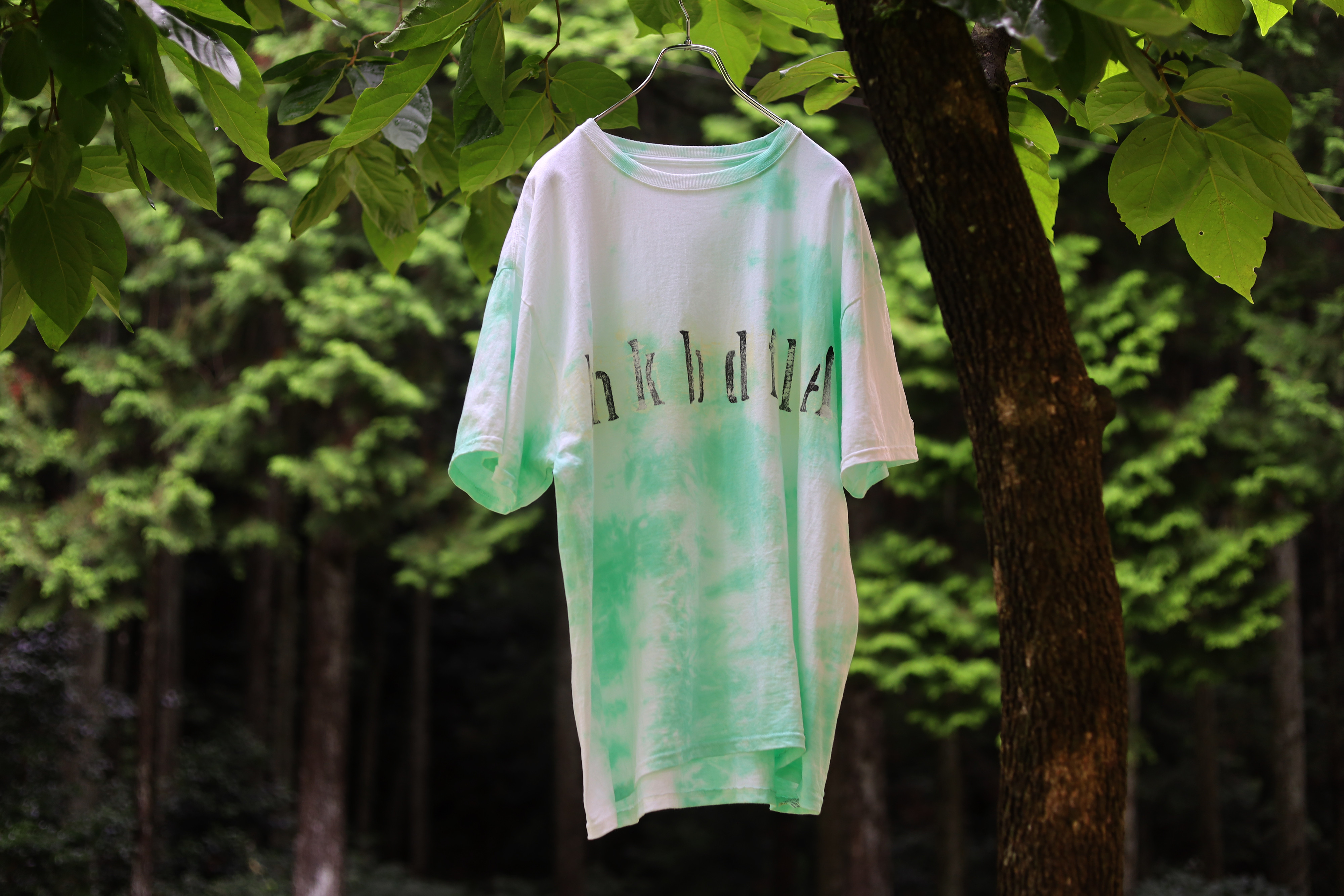 bhkbdflAオーバーサイズTシャツ/ユニセックス/タイダイ染め/ビグシルエット/マタニティー/ペア