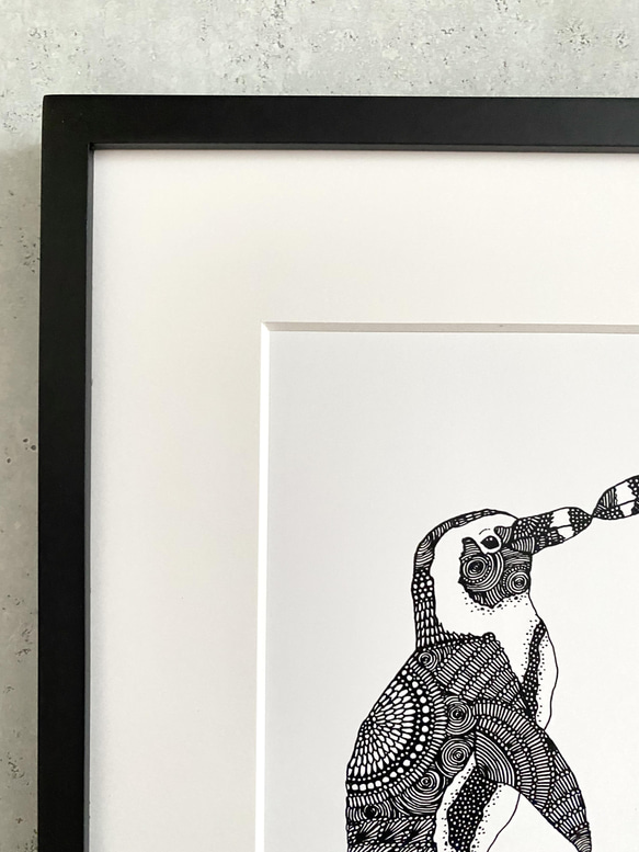 ペンギンたちのましかくポスター2点セット Creema限定　福袋　[特集掲載] ★特集掲載★　➡︎ ペンギンkiss