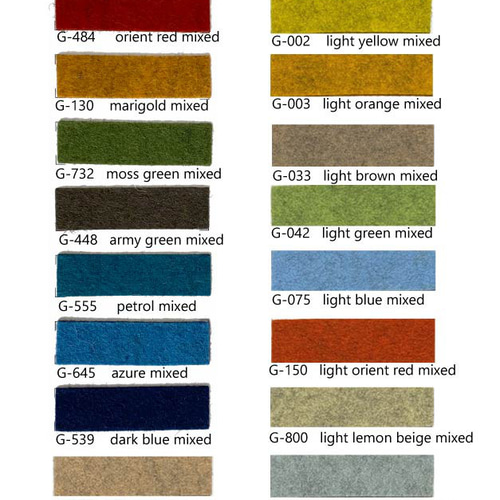 28 シクラメン 100％ ウール フェルト 20X30cm 厚さ1㎜ 生地 Tammy 