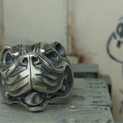 BullOONEY （ブルーニー）BullDog Ring ☆R-46 シルバーアクセサリー 2枚目の画像