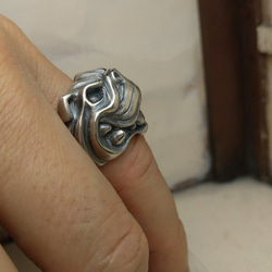 BullOONEY （ブルーニー）BullDog Ring ☆R-46 シルバーアクセサリー 5枚目の画像