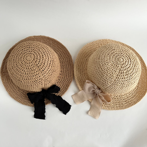 THIRD MAGAZINE購入 ラフィアハット ガリュープラネット ラフィアハット Crushable Raffia Hat