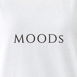 MOODs　バックプリントTシャツ ホワイト 4枚目の画像