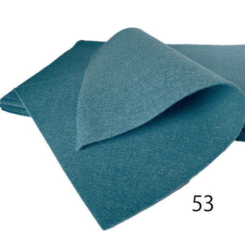 53 ライトブルー 100% ウール フェルト 20X30cm 厚さ1㎜ 生地 53 ライトブルー 100% ウール フェルト 20X30cm 厚さ1㎜ 生地