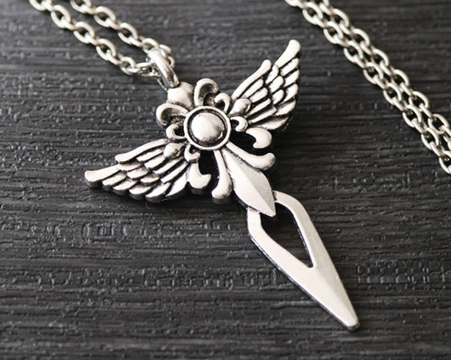 羽根デザイン ネックレス 06fbf5e9ce778715ae73bfcd58ecee