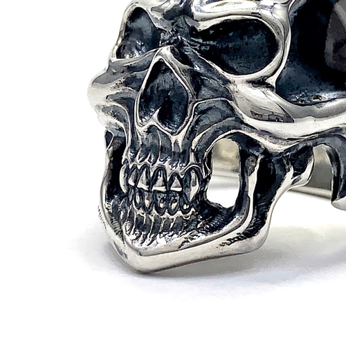 SR-06/SID-01】スカルリング/シルバーアクセ/925 指輪・リング SR-06/SID-01】スカルリング/シルバーアクセ/925 指輪・リング