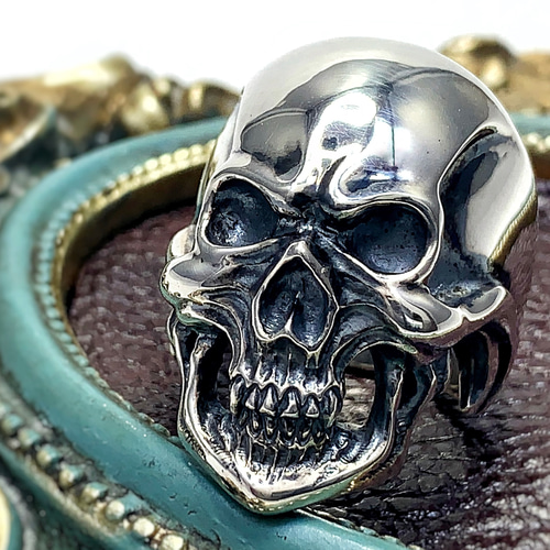 SR-06/SID-01】スカルリング/シルバーアクセ/925 指輪・リング SR-06/SID-01】スカルリング/シルバーアクセ/925 指輪・リング