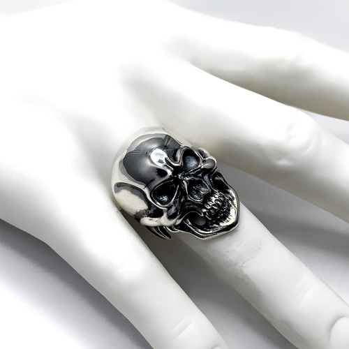 SR-06/SID-01】スカルリング/シルバーアクセ/925 指輪・リング SR-06/SID-01】スカルリング/シルバーアクセ/925 指輪・リング
