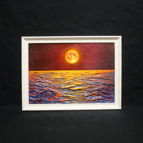 油絵 油彩 油彩画 絵 絵画 ミニ絵画【神秘的な夜】 油絵 油彩 油彩画 絵 絵画 ミニ絵画【神秘的な夜】 【公式通販】