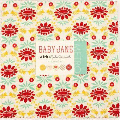 「Baby Jane」レイヤーケーキ moda 生地 カットクロス　 Eric & Julie Comstock