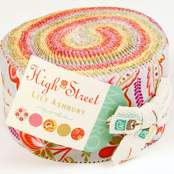 「High Street」moda Jelly Rolls (カットクロス40枚）Lily Ashbury 1枚目の画像