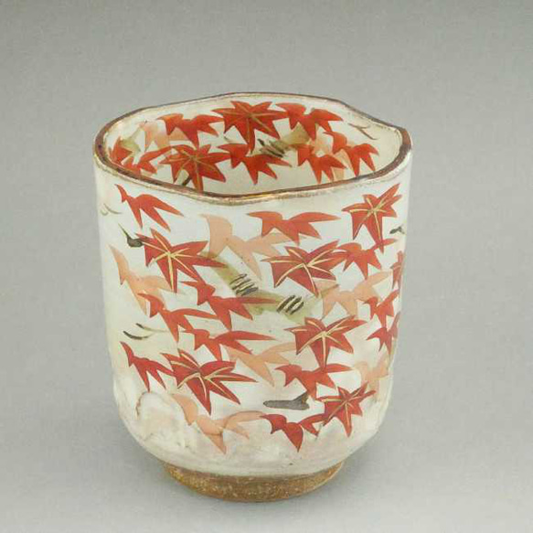 清水焼 桜香炉 俊山窯 森俊山 俊山窯 森俊山の