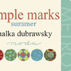 「Simple Marks -Summer」moda Layer Cakes (カットクロス42枚）Malka Dubr 3枚目の画像