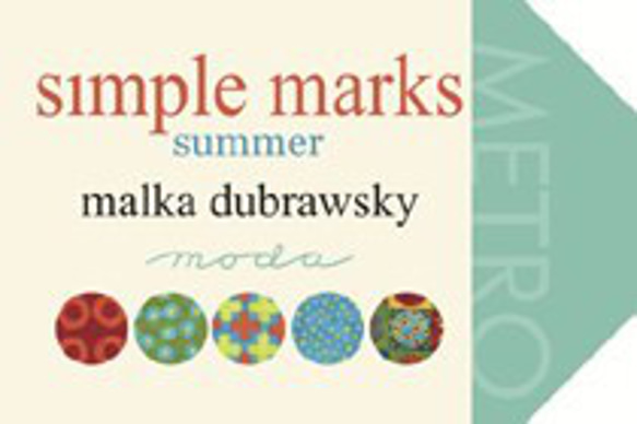 「Simple Marks -Summer」moda Layer Cakes (カットクロス42枚）Malka Dubr 3枚目の画像