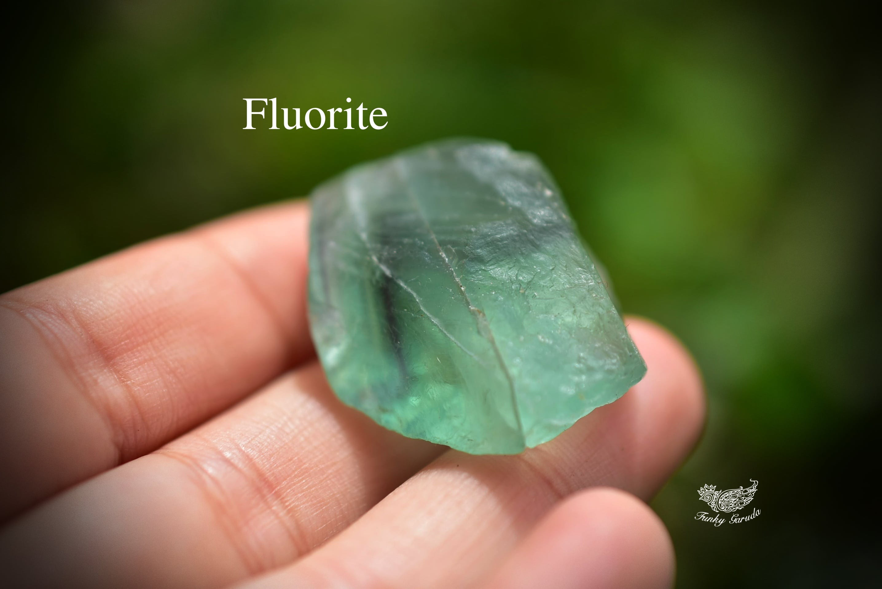 フローライト原石s445