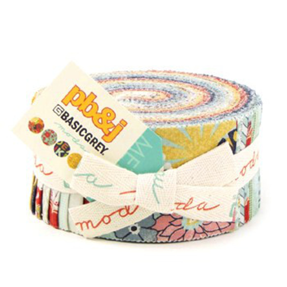 「pb & j」moda Jelly Rolls (カットクロス40枚）BasicGrey 人気・おすすめ｜使いやすい・旅行におすすめ 品質保証 全国発送 正規品・日本国内発送・安心保証付き