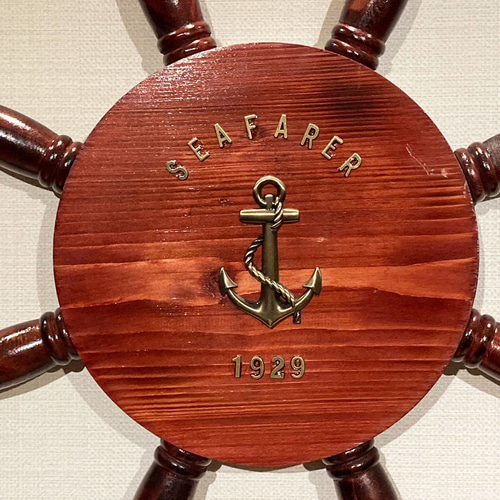 アンティークテーブル 丸ガラステーブル｜クラシカル マリン 海