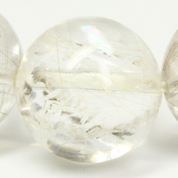 【一部へこみあり】１３ミリ 一点物 シルバールチルブレスレット ＰＳｉｒ２４ ギフトセット 作品動画あり 虹入水晶 ギフトセット