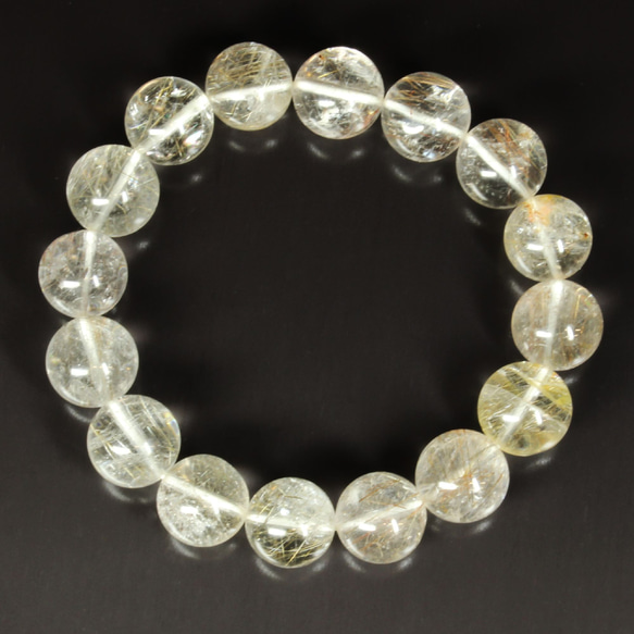 【一部へこみあり】１３ミリ 一点物 シルバールチルブレスレット ＰＳｉｒ２４ ギフトセット 作品動画あり 虹入水晶 ギフトセット