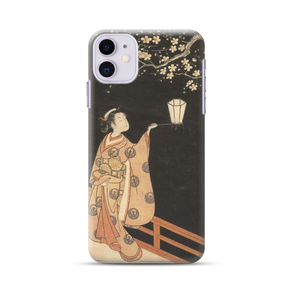 iPhone Case Harunobu Suzuki Night Plum [使用高分辨率圖像] 第5張的照片