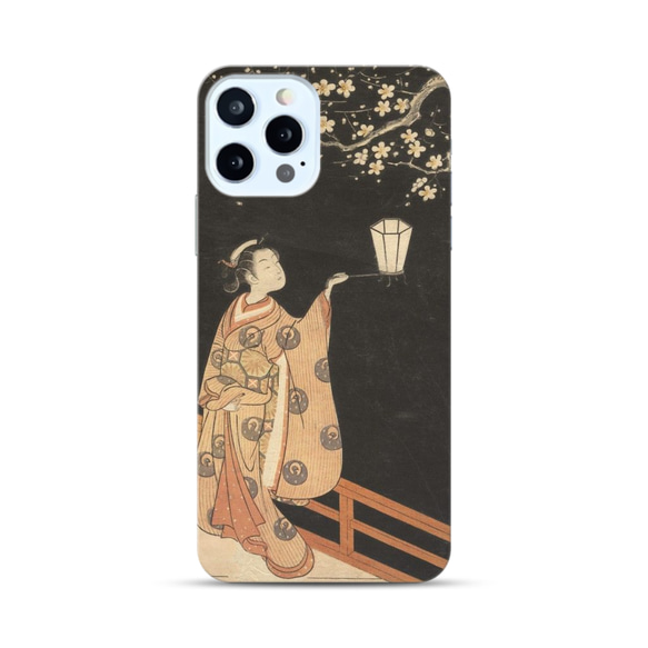 iPhone Case Harunobu Suzuki Night Plum [使用高分辨率圖像] 第4張的照片