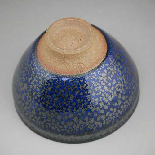 名工 鎌田幸二 作 油滴 壷 花瓶　② 名工 鎌田幸二 作 油滴 壷 花瓶 ②