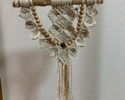 マクラメ編みタペストリー その他インテリア雑貨 敬三 通販