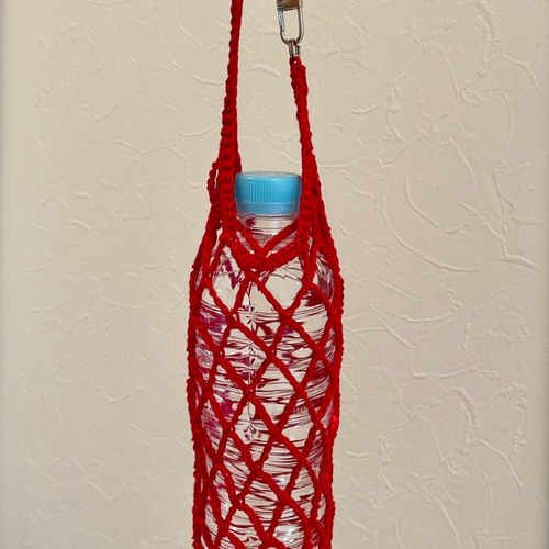 Ayamamaさん♡ ペットボトルカバー　ショルダー紐３本追加 I tried to make a cute and easy bottle cover using two balls