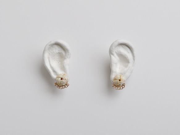 【２点セット】ハレの日アクセサリー　イヤリングorピアス＋ネックレス 3枚目の画像