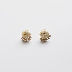 【２点セット】ハレの日アクセサリー　イヤリングorピアス＋ネックレス 4枚目の画像