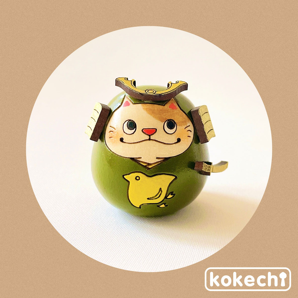 ねこ武者 【 千鳥 】 太鼓 ちまき セット 五月人形 コンパクト おしゃれ モダン 鯉のぼり こいのぼり