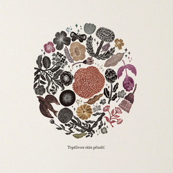 《フィンランドの香り(3色展開※色を選択してください)》スッと壁に溶け込むウォールステッカー　※水濡れOK・テカリ無し 7枚目の画像