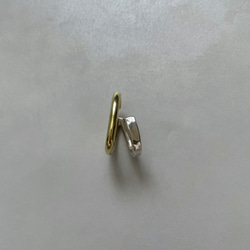 【silver】 double line earcuff 9枚目の画像