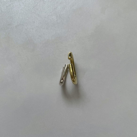 【silver】 double line earcuff 10枚目の画像