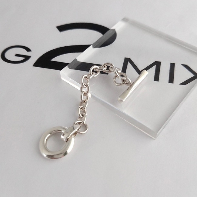 【G2MIX】Silver925 マンテル チェーンリング